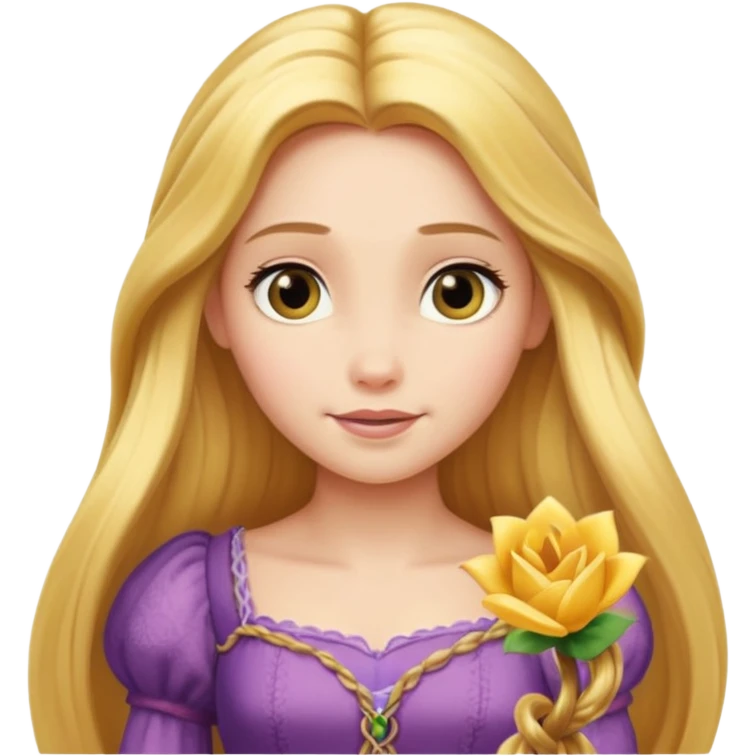rapunzel emoji