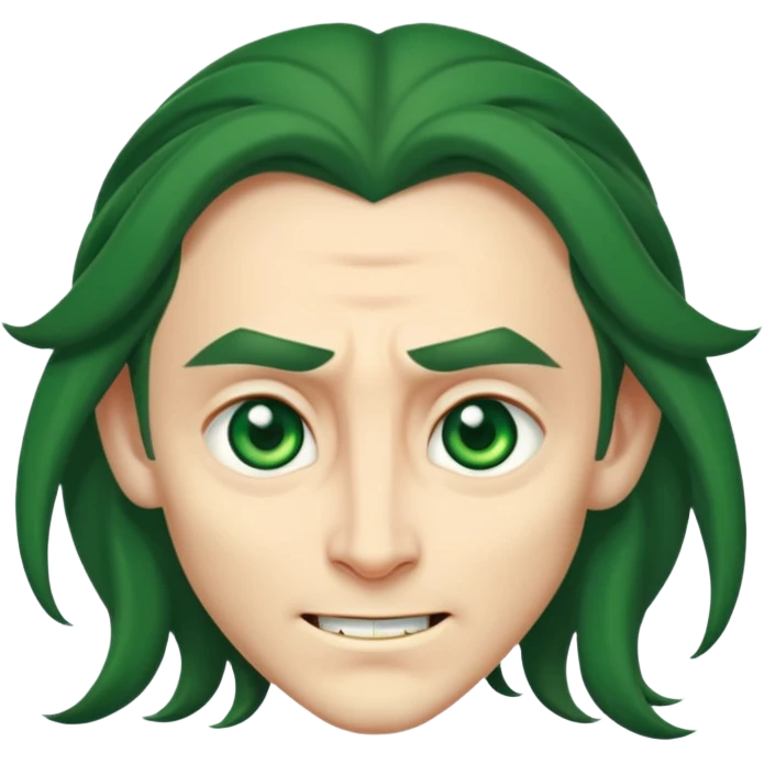 loki with a mischievous look  emoji