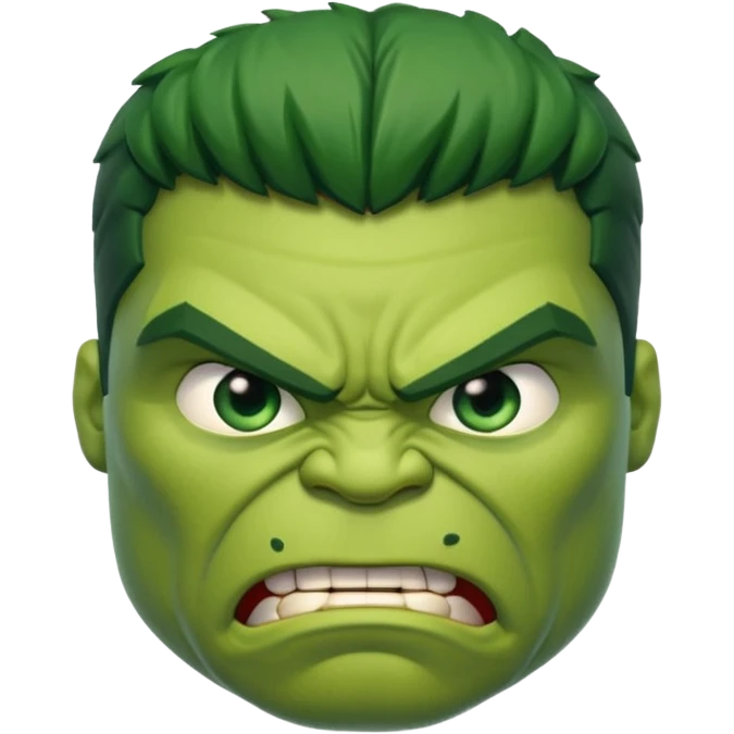Generate the emoji of hulk emoji