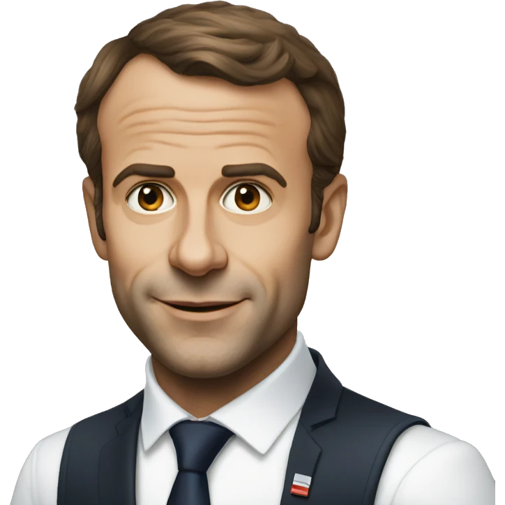 Emanuel Macron emoji