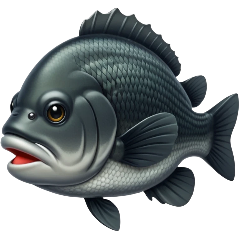 Black bass emoji