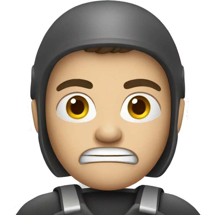 angry driver emoji