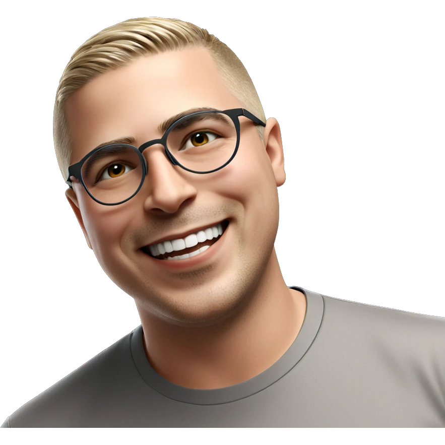 smiling boy with sunglasses emoji