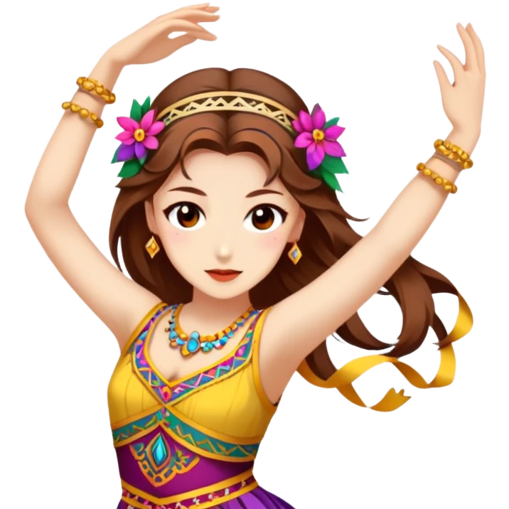 Traditional Dancer emoji