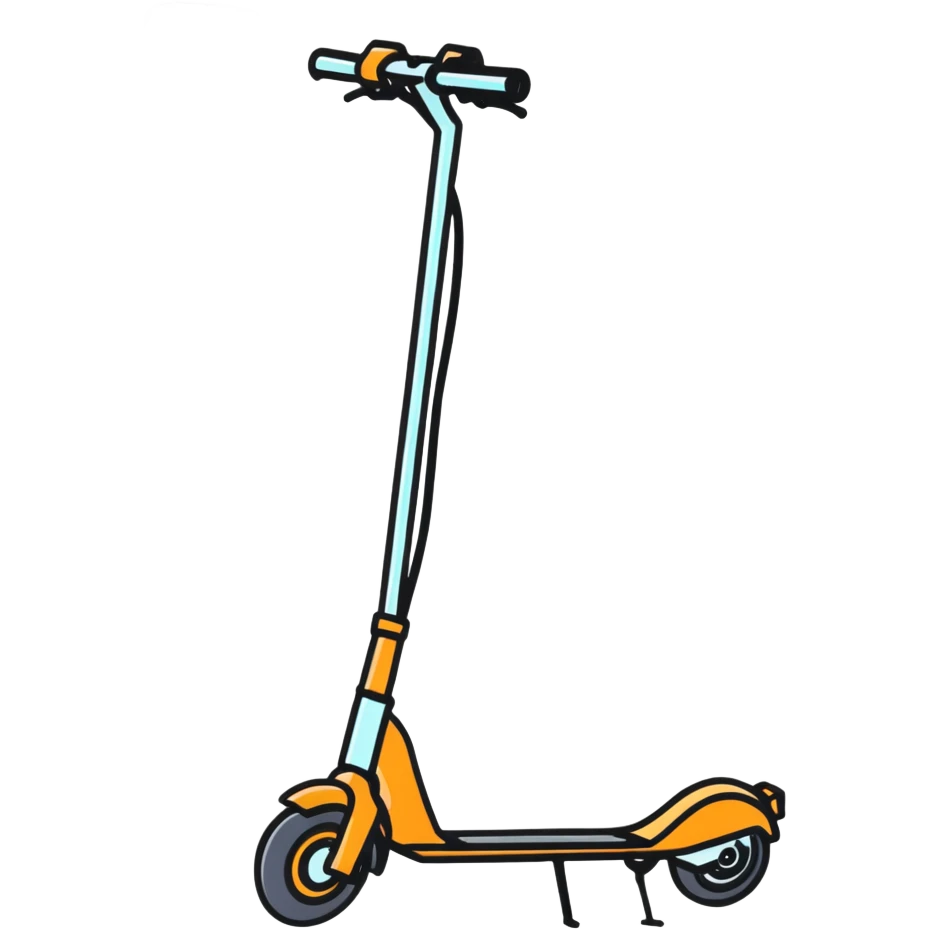 person riding an electric scooter emoji