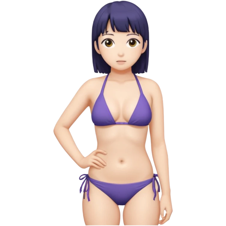 hyuga hinata bikini boops big emoji