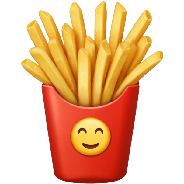 French fries emoji