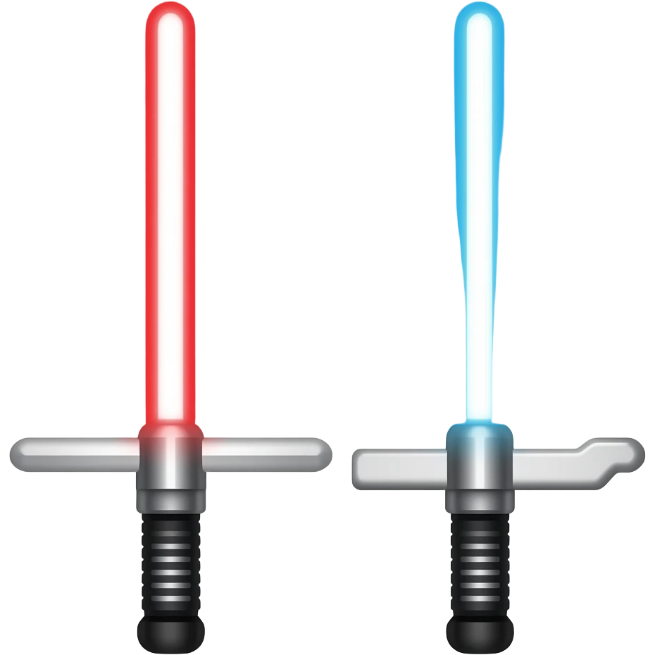 lightsaber swords emoji