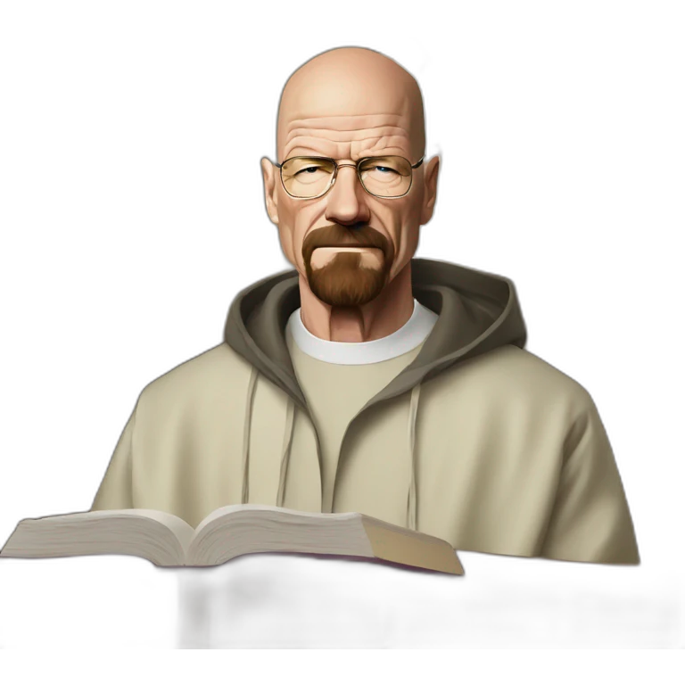 Walter White Is a pastor in a church emoji