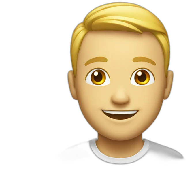 Smile platine emoji