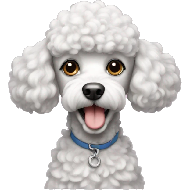 Poodle emoji
