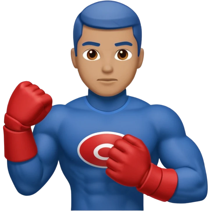 touchdown arms blue (#00A3E0) and red (#F9423A) emoji