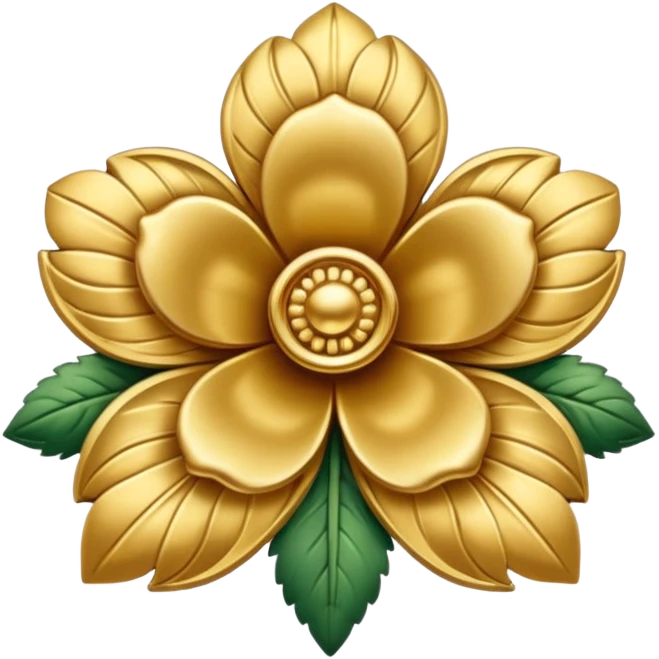 premium flower badge emoji