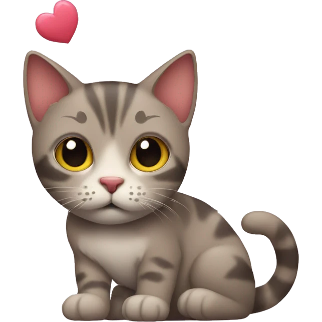 Cat with Hearts emoji
