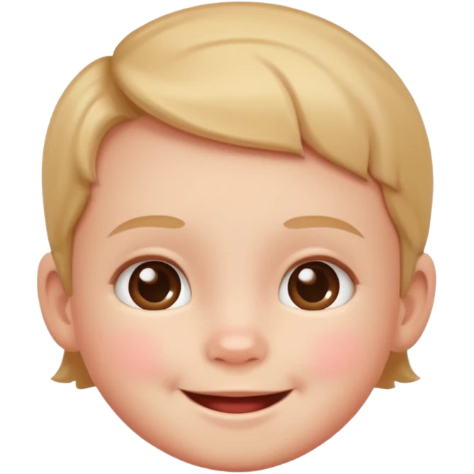 Toddler kids face emoji