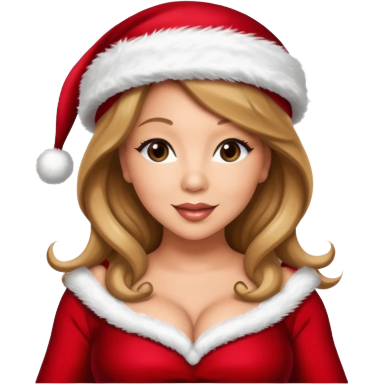 mariah carey christmas emoji