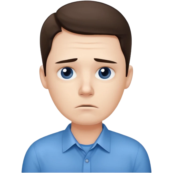 bored office worker emoji