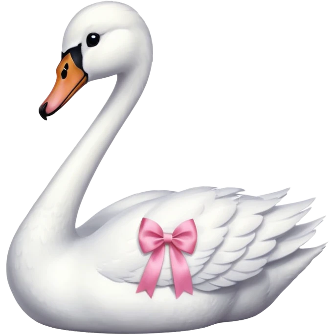 🦢🎀 emoji