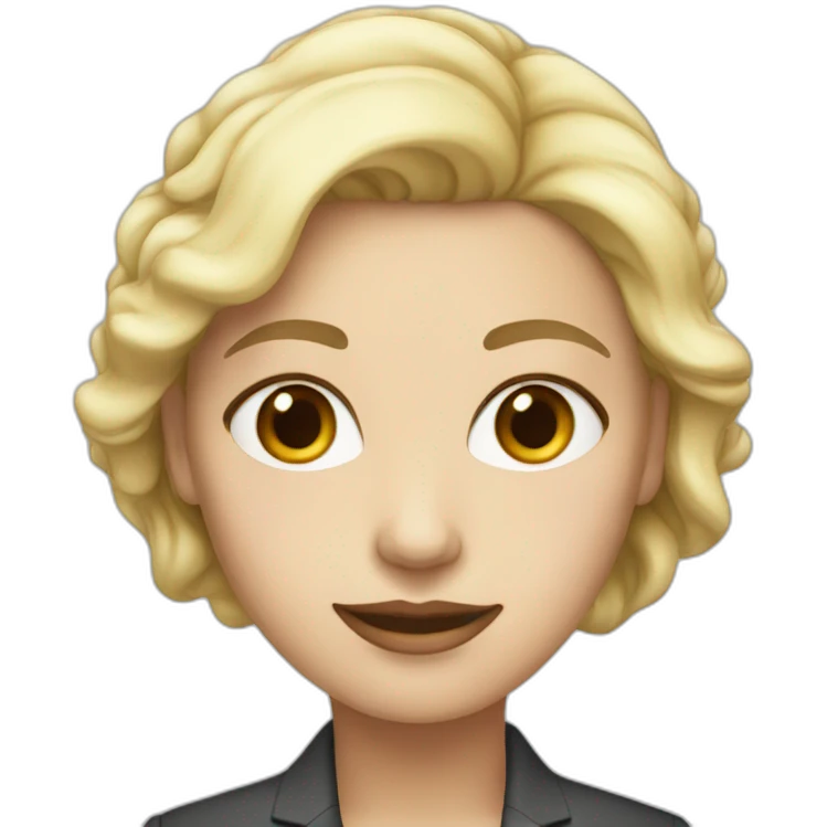 woman-white-skin-in-suit emoji