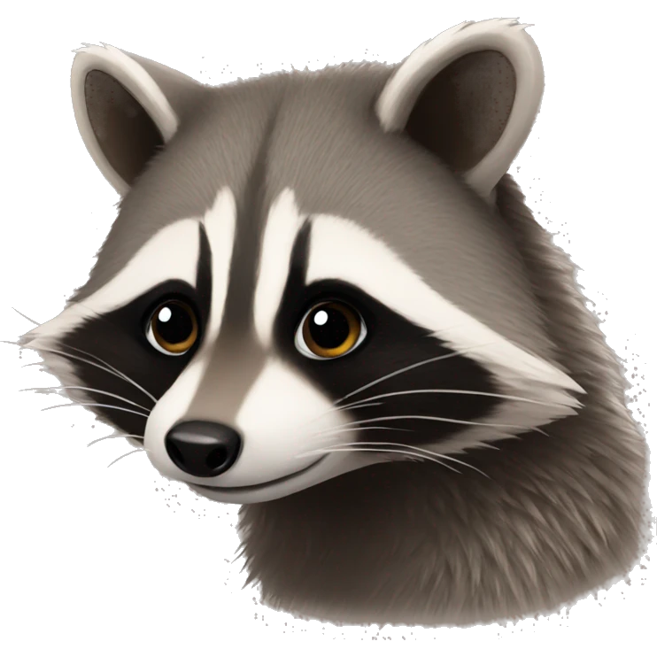 raccoon love emoji
