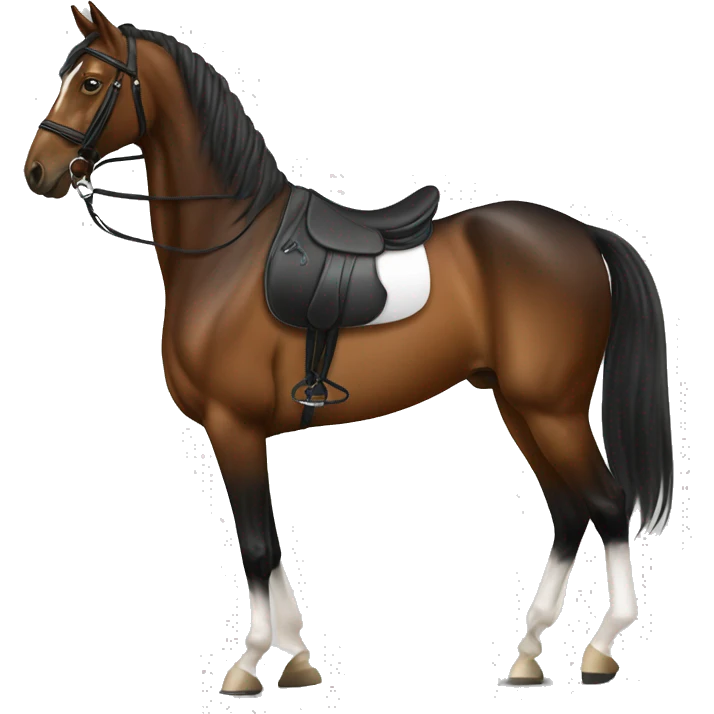 Dressage horse emoji