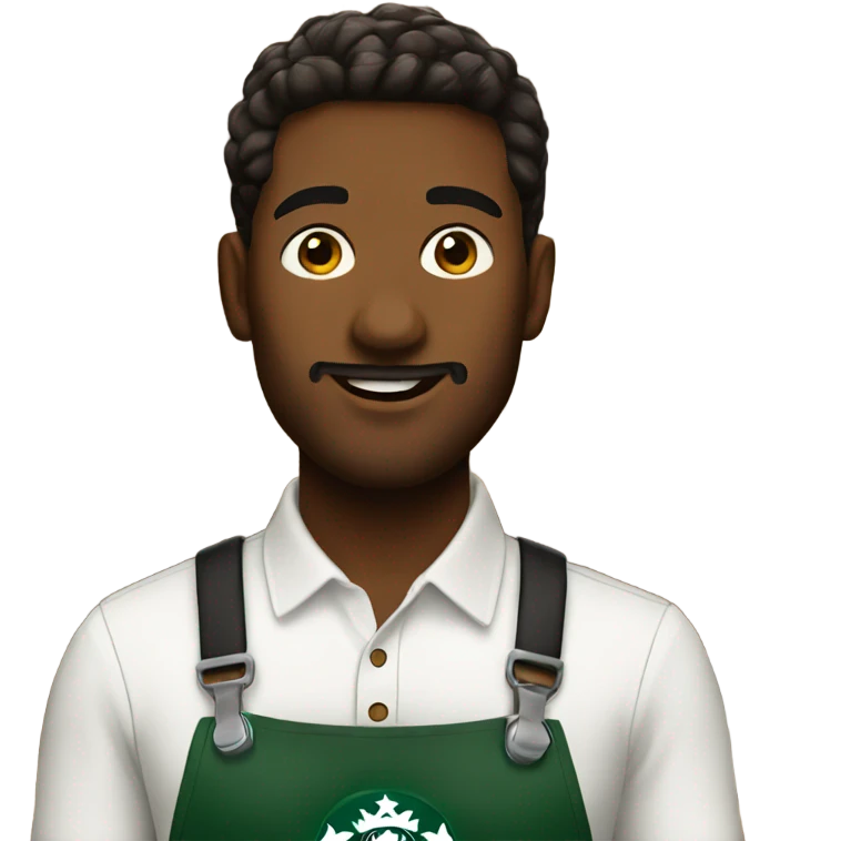starbucks barista emoji