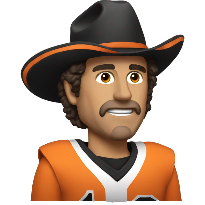 Miks Gundy as Pistol Pete emoji