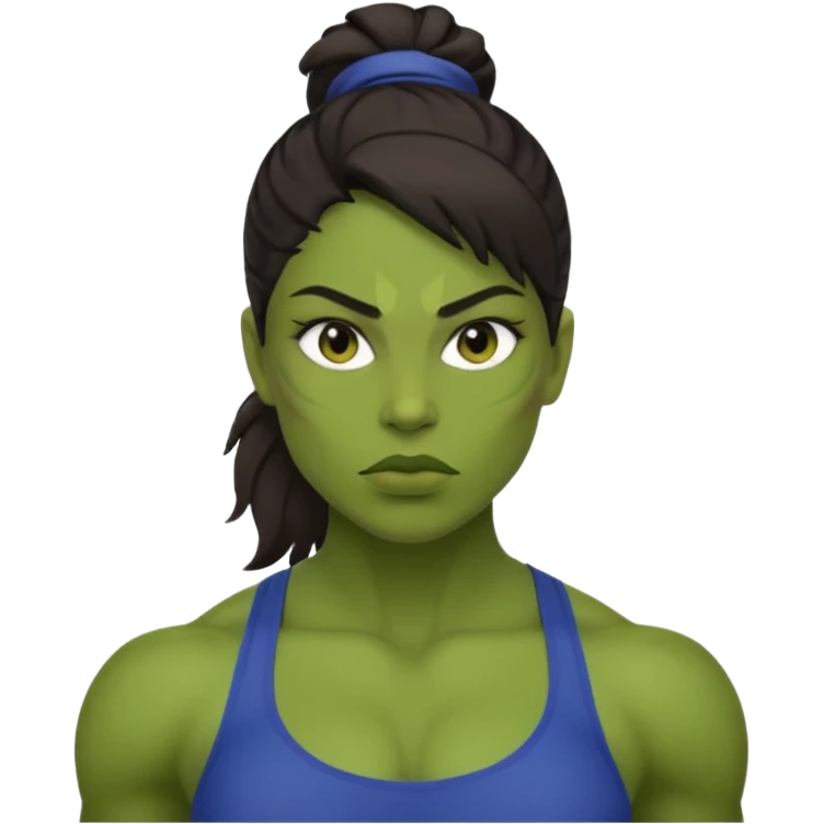 Hulk feminina emoji