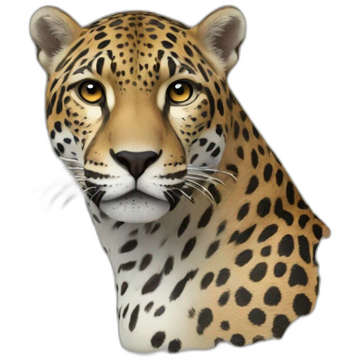 Faucon sur jaguar emoji