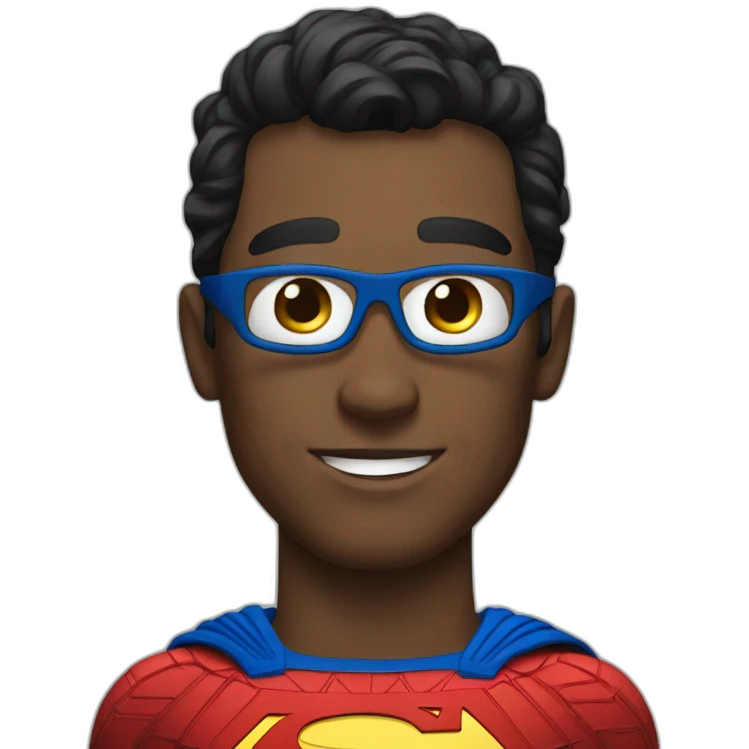 Super man emoji