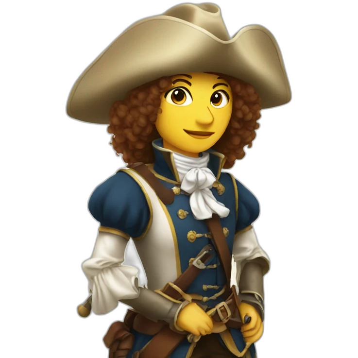 musketeer women emoji