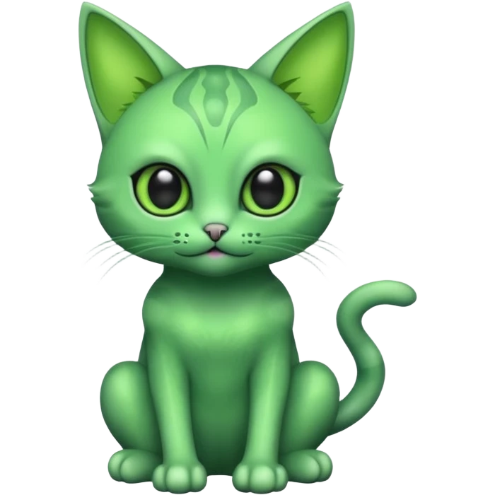 alien cat emoji
