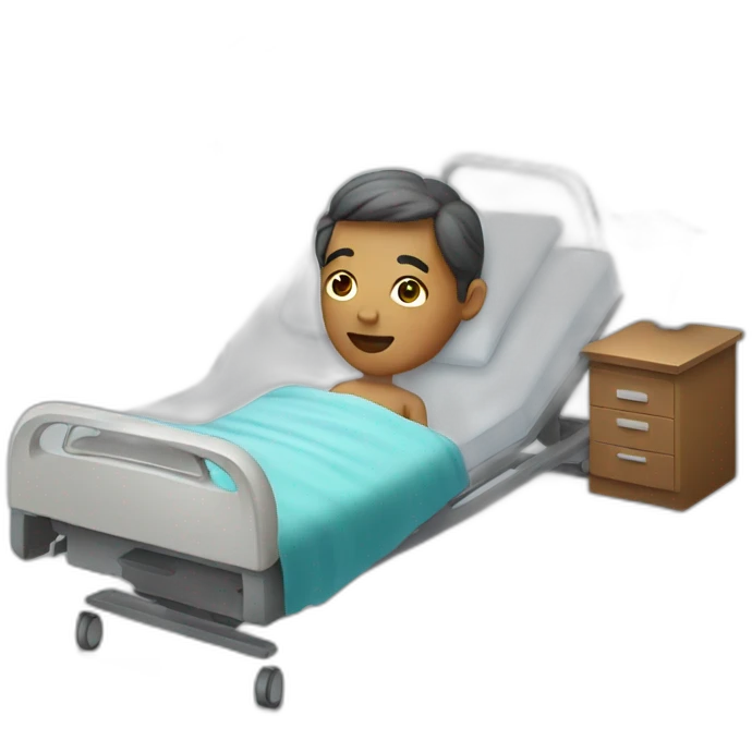 patient qui lit  emoji