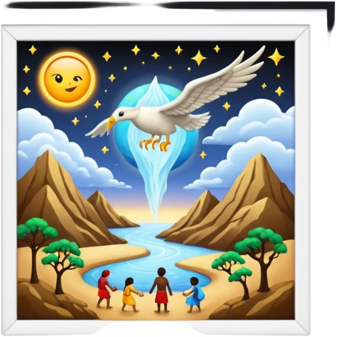 Genesis in the bible emoji