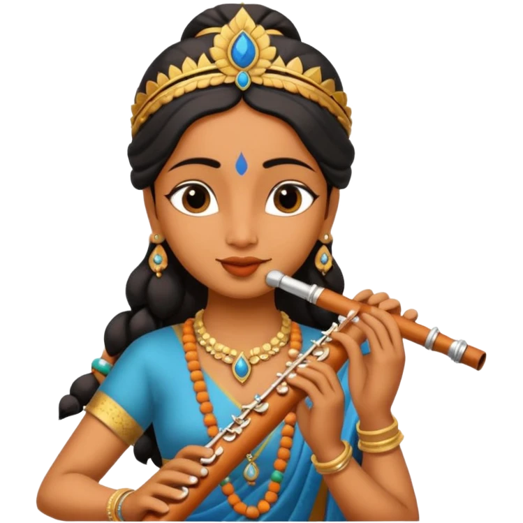 Radha krishna Radha krishna with flute emoji flute emoji emoji