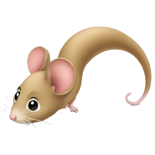 mouse tail emoji