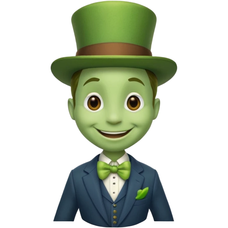 Jiminy cricket emoji