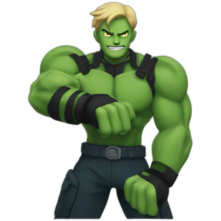 Four arms Ben ten emoji