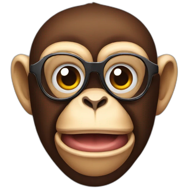  Cool monkey  emoji
