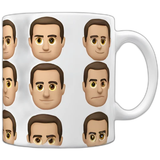 Micheal Scott mug emoji