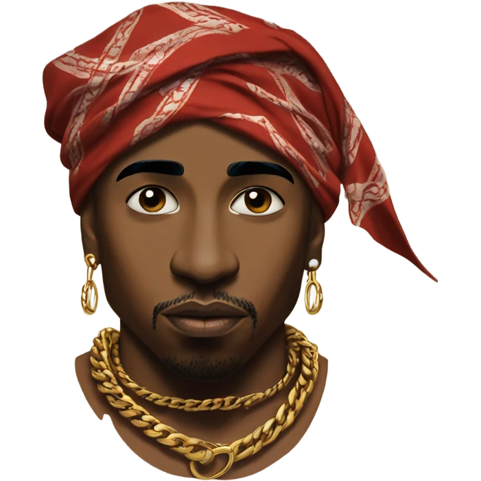 Tupac emoji
