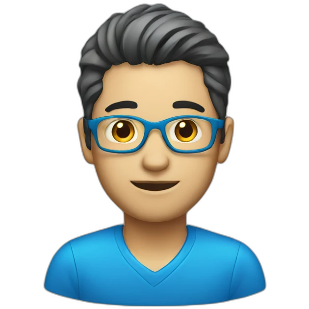 Product owner blue emoji