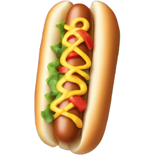 Gay hot dog emoji