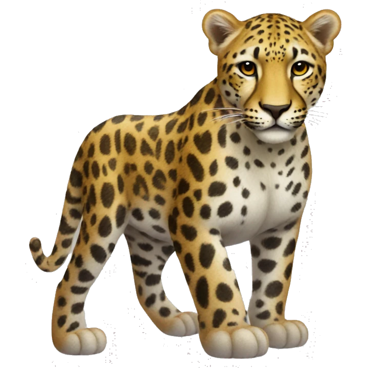 Corazón leopardo emoji
