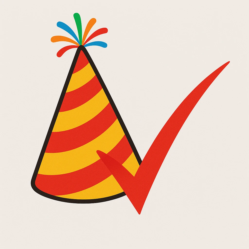 party hat emoji