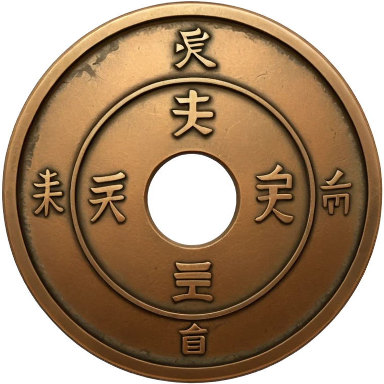 old japanese coin emoji