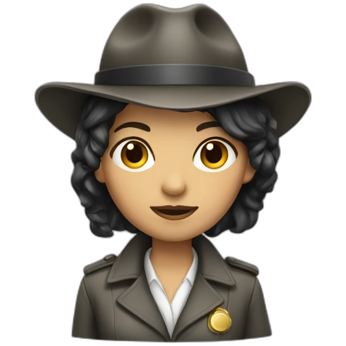 Female detective emoji