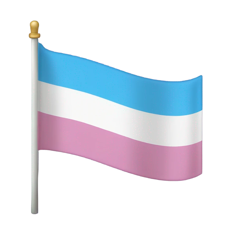 transgender pride flag emoji