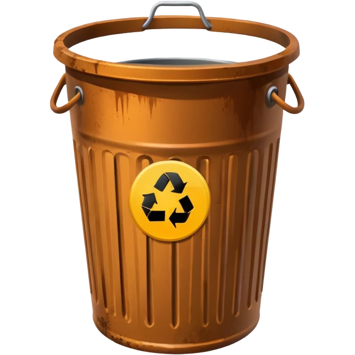 Trash can emoji