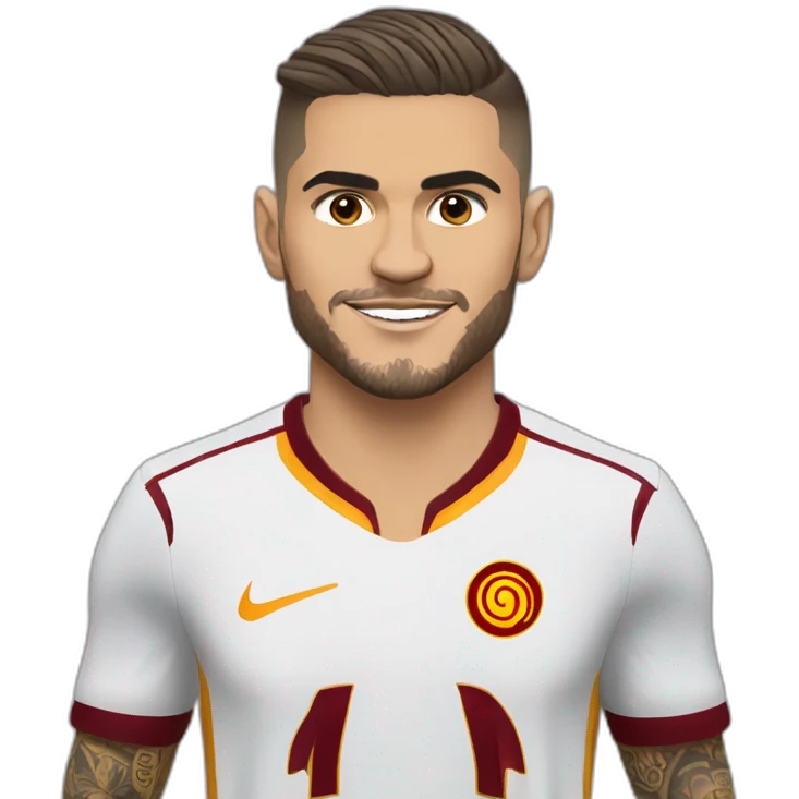 Mauro Icardi with Galatasaray kit emoji